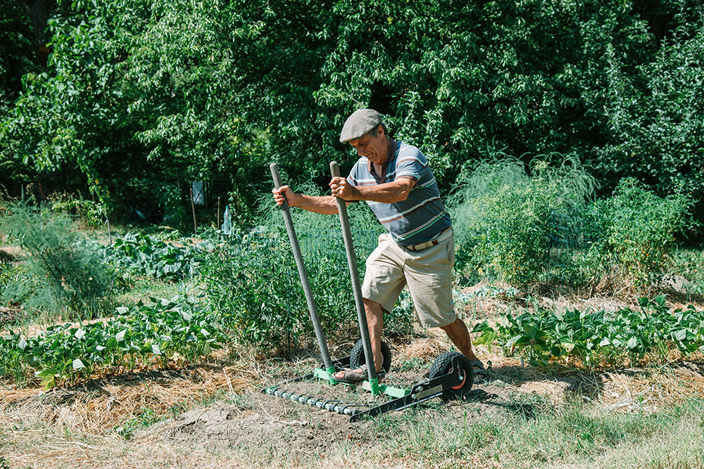 SCEA - Granvillage Décrypte - agriculteur dans son champ