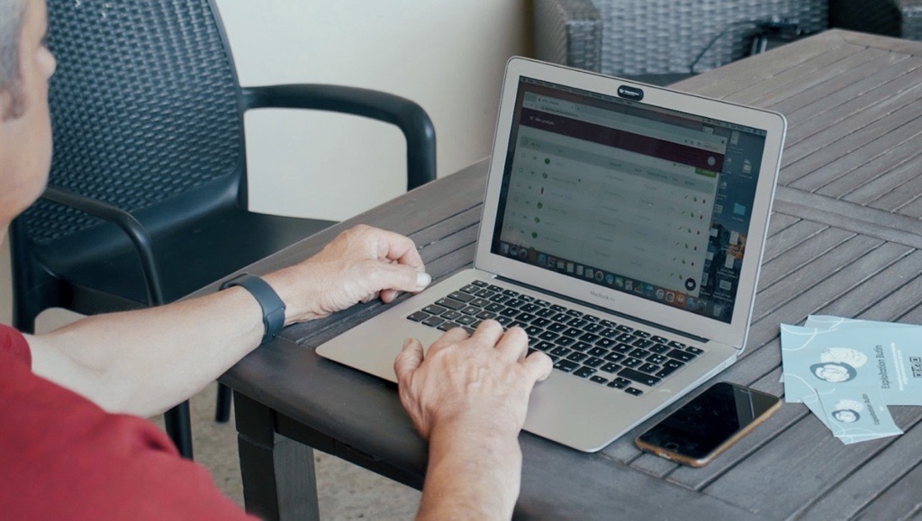 utilisateur de l'outil de gestion granvillage